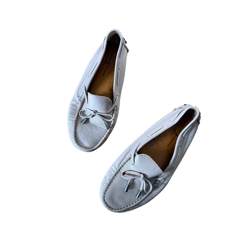 Mercanti Fiorentini women's pink‎ driving moccasins